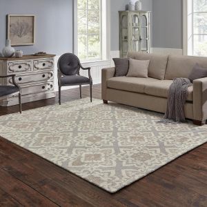 Oriental Weavers Rugs CRAFT CRA 93004 Grey/ Sand