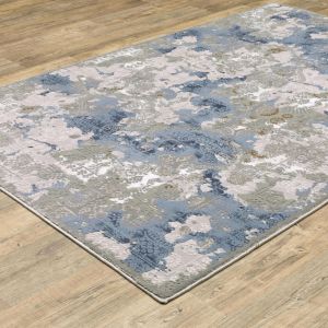 Oriental Weavers Rugs EASTON EASTO 3313q Beige/ Blue