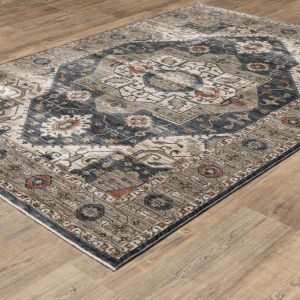 Oriental Weavers Rugs ELIANA ELIAN eli07 Brown/ Blue