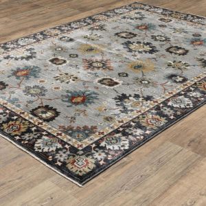 Oriental Weavers Rugs ELIANA ELIAN eli08 Blue/ Multi