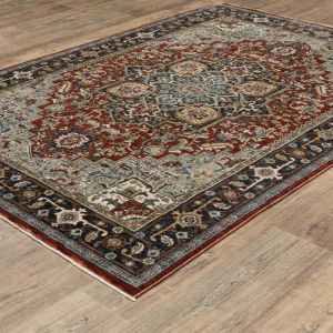 Oriental Weavers Rugs ELIANA ELIAN eli11 Red/ Blue