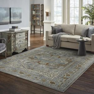 Oriental Weavers Rugs ELLINGTON ELLIN ell05 Grey/ Multi