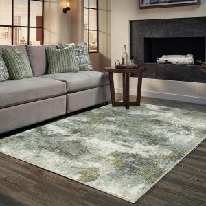 Oriental Weavers Rugs EVOLUTION EVL 8039e Blue/ Green