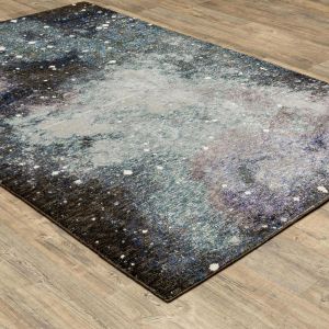 Oriental Weavers Rugs EVOLUTION EVL 958a Midnight/ Purple