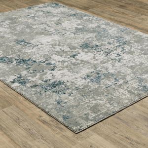 Oriental Weavers Rugs EVOLUTION EVL 984d Grey/ Blue