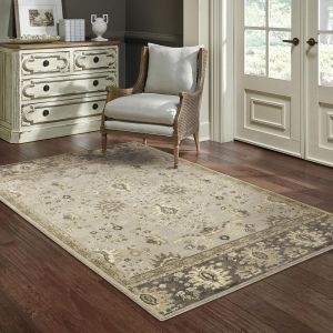 Oriental Weavers Rugs FLORENCE FLORE 4928c Blue/ Brown