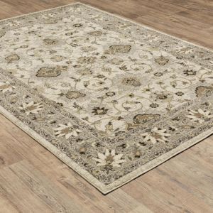 Oriental Weavers Rugs FLORENCE FLORE 5508i Beige/ Grey