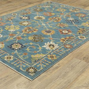 Oriental Weavers Rugs FRANCESCA FRANC fr01e Blue/ Multi