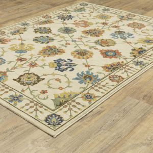 Oriental Weavers Rugs FRANCESCA FRANC fr01g Ivory/ Multi