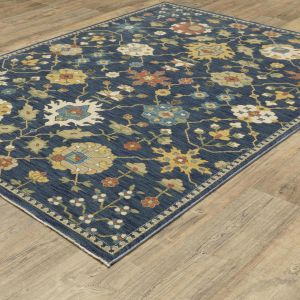 Oriental Weavers Rugs FRANCESCA FRANC fr02l Blue/ Multi