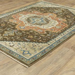Oriental Weavers Rugs FRANCESCA FRANC fr09m Brown/ Multi