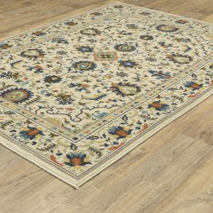 Oriental Weavers Rugs FRANCESCA FRANC fr10a Ivory/ Multi