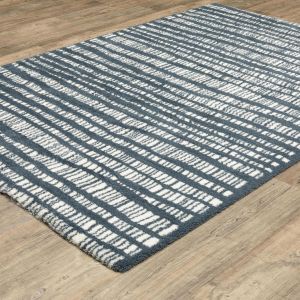 Oriental Weavers Rugs GALILEO GALIL gal01 Blue/ Ivory