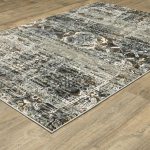 Oriental Weavers Rugs GEMINI GEMIN 2060v Charcoal/ Multi