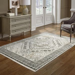 Oriental Weavers Rugs GEORGIA GEORG 659c Ivory/ Grey