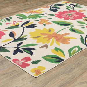 Oriental Weavers Rugs HAVANA HAVAN hav02 Ivory/ Multi