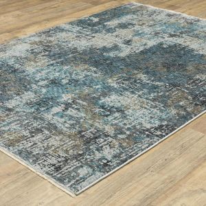 Oriental Weavers Rugs HAYDEN HAYDE hay03 Blue/ Beige
