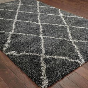 Oriental Weavers Rugs HENDERSON HED 90k Charcoal/ Grey