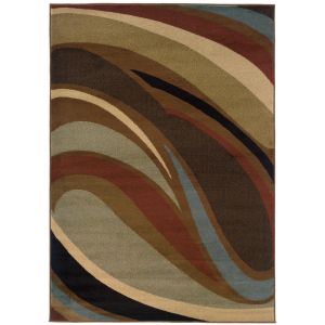 Oriental Weavers Rugs HUDSON HUD 2666f Brown/ Brown