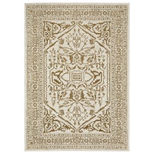 Oriental Weavers Rugs INTRIGUE INTRI int03 Ivory/ Gold