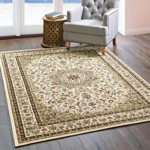 Oriental Weavers Rugs KASHAN KSH 119w Ivory/ Beige