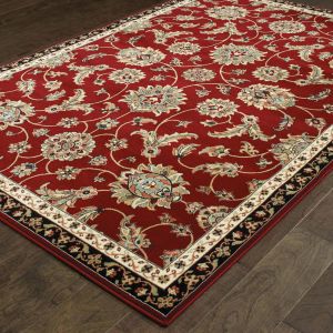 Oriental Weavers Rugs KASHAN KSH 370r Red/ Multi