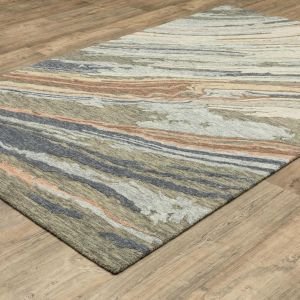 Oriental Weavers Rugs KIPTON KIPTO kip04 Grey/ Blue