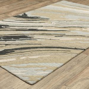 Oriental Weavers Rugs KIPTON KIPTO kip05 Grey/ Gold