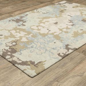 Oriental Weavers Rugs KIPTON KIPTO kip06 Beige/ Blue