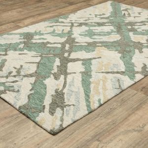 Oriental Weavers Rugs KIPTON KIPTO kip08 Grey/ Teal