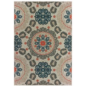 Oriental Weavers Rugs LATITUDE LATIT 1903w Grey/ Blue