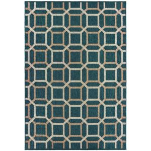 Oriental Weavers Rugs LATITUDE LATIT 806b Blue/ Grey