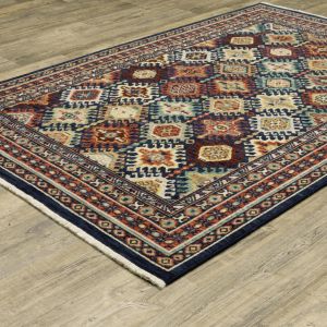 Oriental Weavers Rugs LILIHAN LILIH 3b Navy/ Multi