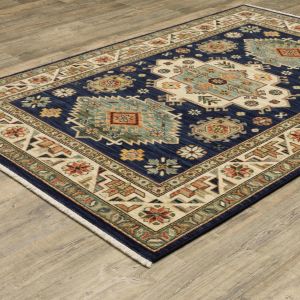 Oriental Weavers Rugs LILIHAN LILIH 532b Navy/ Multi