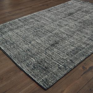 Oriental Weavers Rugs LUCENT LUCEN 45904 Charcoal/ Black