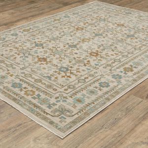 Oriental Weavers Rugs MAEVE MAEVE mae01 Ivory/ Blue