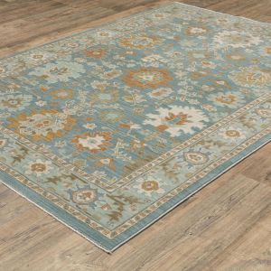 Oriental Weavers Rugs MAEVE MAEVE mae02 Blue/ Rust