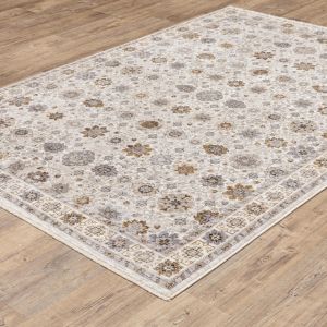 Oriental Weavers Rugs MAHARAJA MAHAR 71w Ivory/ Multi