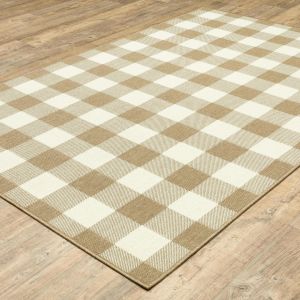 Oriental Weavers Rugs MARINA MAI 2598i Tan/ Ivory