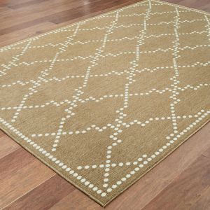 Oriental Weavers Rugs MARINA MAI 7765y Tan/ Ivory