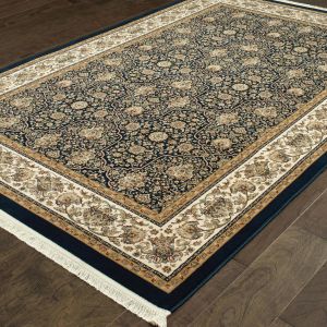 Oriental Weavers Rugs MASTERPIECE MST 1331b Navy/ Ivory