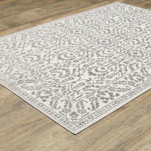 Oriental Weavers Rugs MONTECITO MONTC 2062h Grey/ White