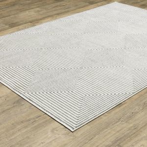 Oriental Weavers Rugs MONTECITO MONTC 8111w Grey/ White