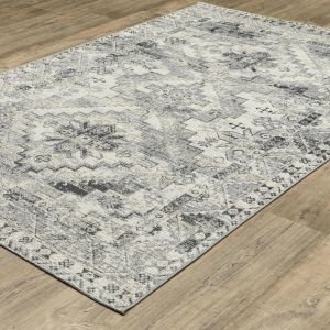 Oriental Weavers Rugs NAPLES NAPLE 1346z Grey/ Ivory