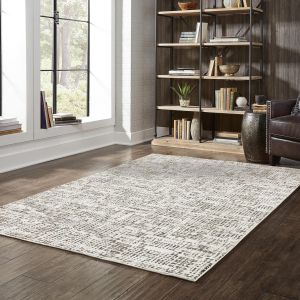 Oriental Weavers Rugs NEBULOUS NEBUL 2060w Ivory/ Grey