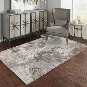 Oriental Weavers Rugs NEBULOUS NEBUL 5091e Grey/ Ivory