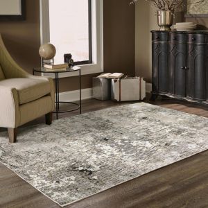 Oriental Weavers Rugs NEBULOUS NEBUL 91d Grey/ Beige