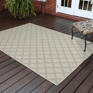 Oriental Weavers Rugs PORTOFINO PORTO 5098w Ivory/ Grey