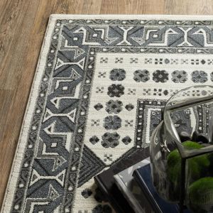 Oriental Weavers Rugs RAYLAN RAYLA ray01 Grey/ Blue