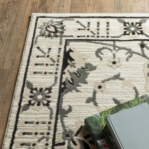Oriental Weavers Rugs RAYLAN RAYLA ray03 Ivory/ Grey